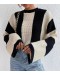 KNIT OVERSIZED SWEATER WITH STRIPES